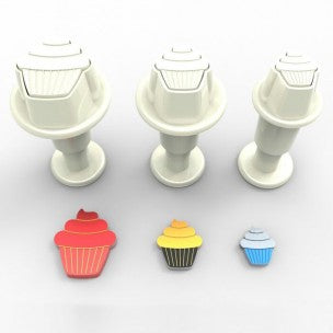 Mini Cupcake Plunger Cutter set/3