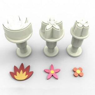 Mini Flower Mix Plunger Cutter set/3