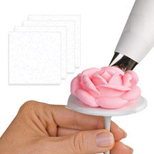 Pre-cut Icing Making Flower Squares pk/50