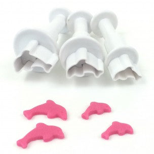 Mini Dolphins Plunger Cutter set/3