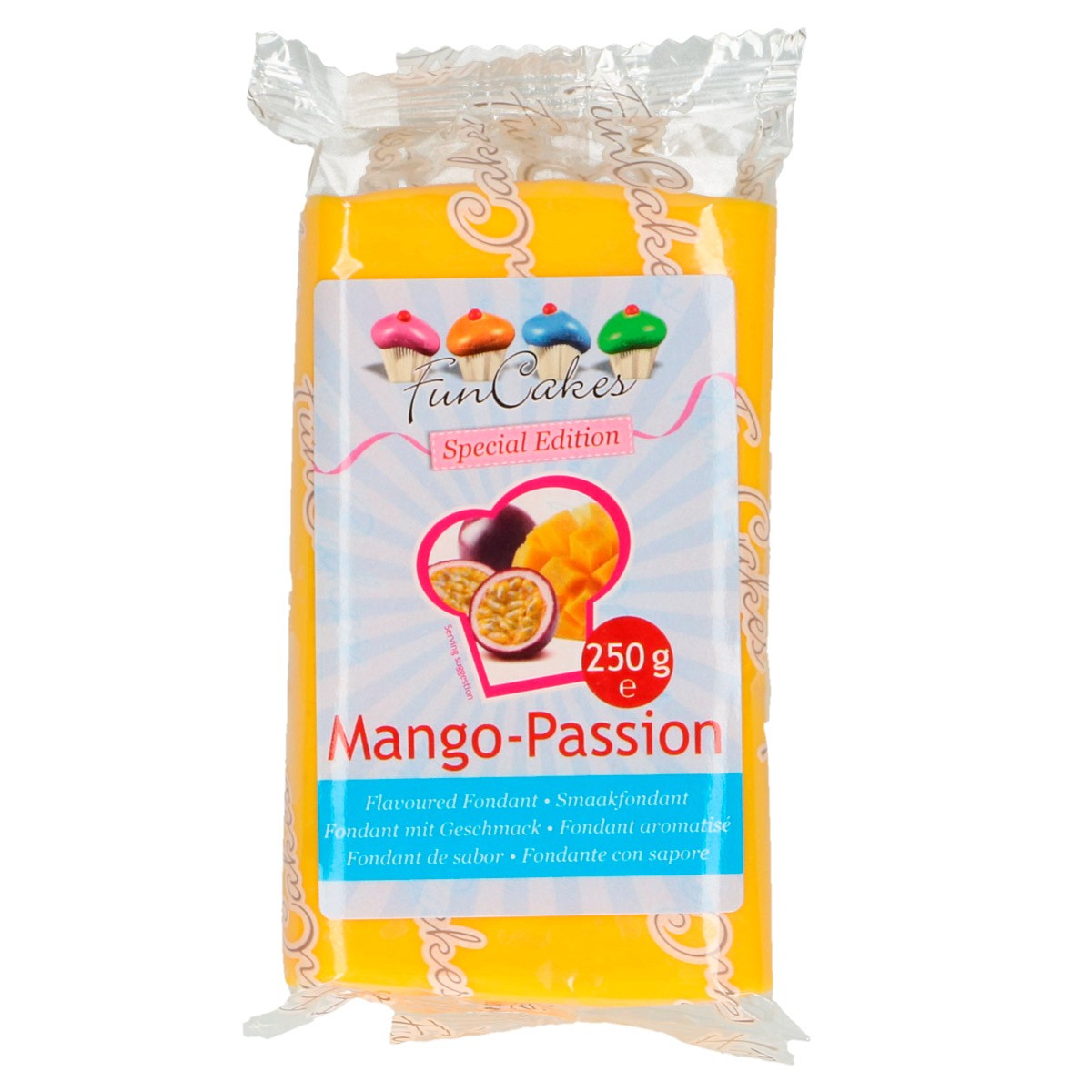 Smaakfondant Mango/Passie 250gr