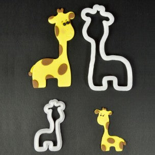 Mummy & Baby Giraffe Cutter set/2