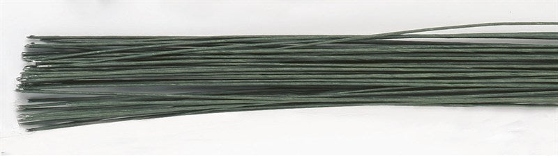 Floral Wire Dark Green set/50 -24 gauge-