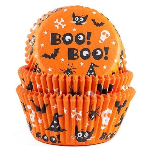 HOUSE OF MARIE  BAKING CUPS SCARY PK/50