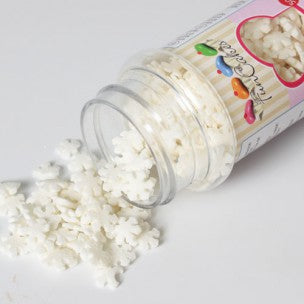 Witte Glitter Sneeuwvlokken 50g