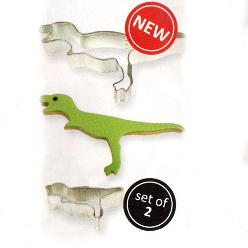 PME COOKIE CUTTER DINOSAURUS SET/2