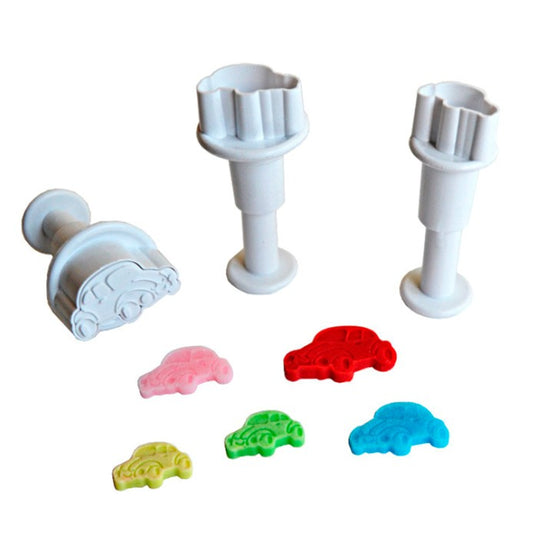 Mini Cars Plunger Cutter set/3