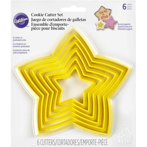 Wilton cookies set 5 sterren