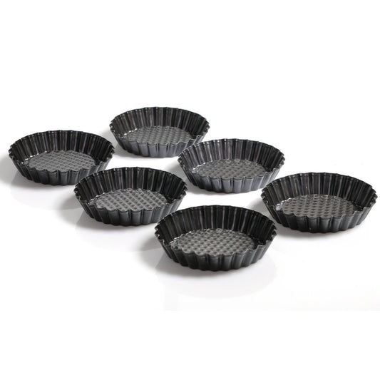 Tartelet vormen 10cm - 6stuks