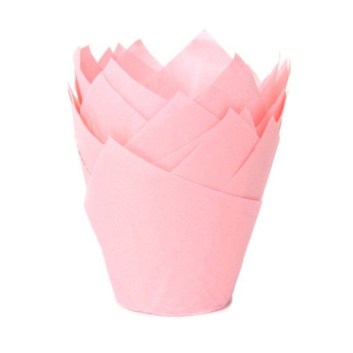 House of Marie Muffincups 36stuks  Baby Roze