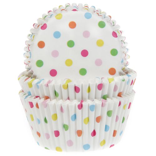 House of Marie baking cups-confetti- 50 stuks