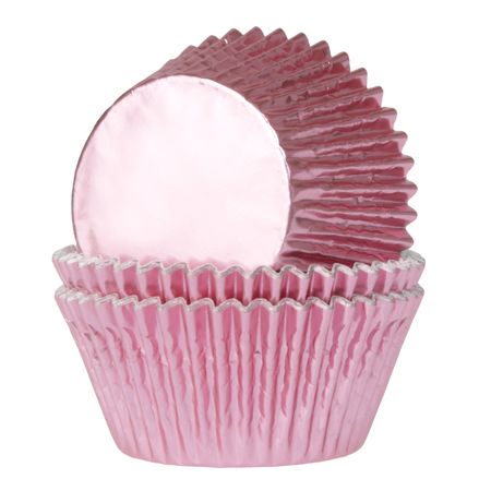 House of Marie folie Baby Roze baking cups 24 stuks