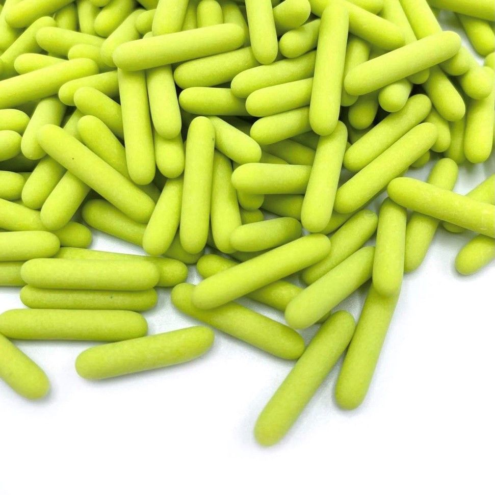 Happy Sprinkles – Light Green Dull Rods 90g
