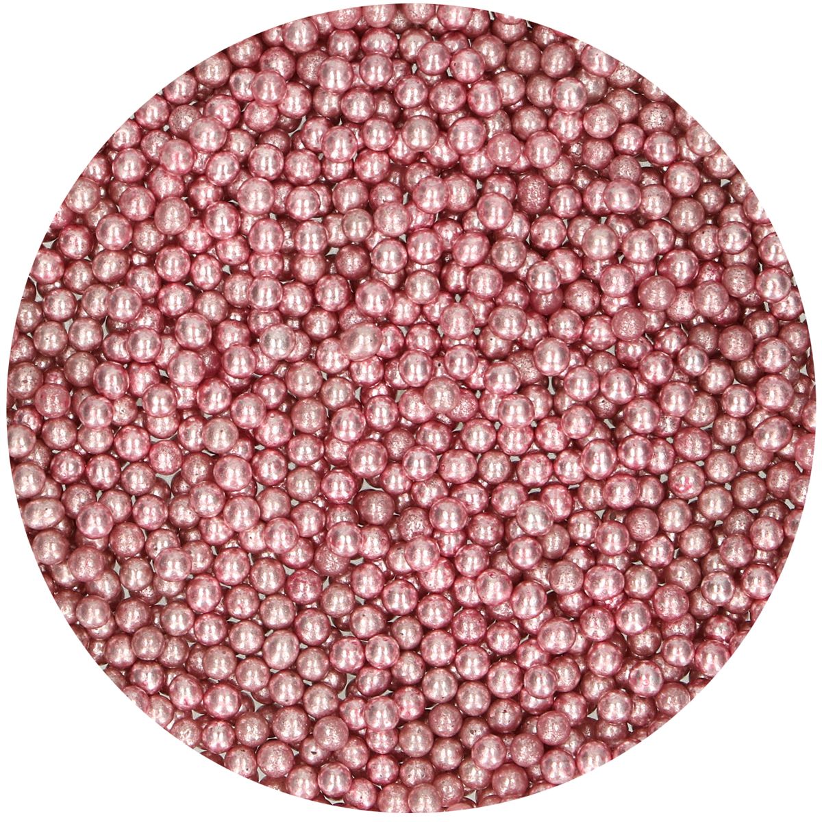 Funcakes suikerparels- metallic pink-80g