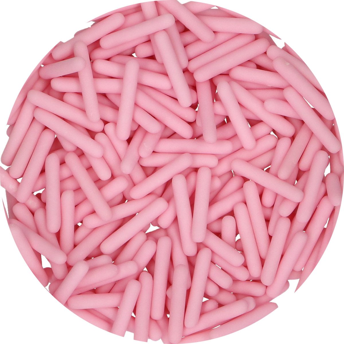 Funcakes suikerrods pink-mat
