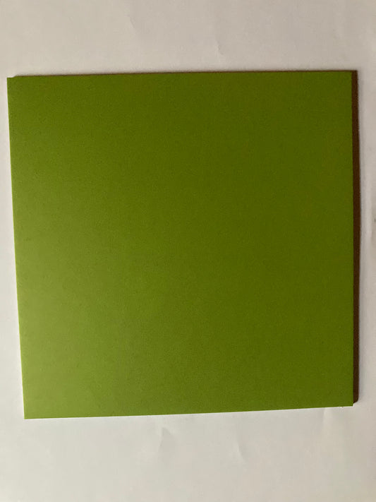 Taartkarton(3mm) 24 x24 cm  -groen