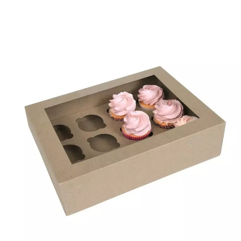 doos voor 12 mini cupcakes