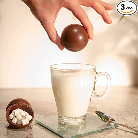 Chocolade bombs- 1 puur en 1 melk